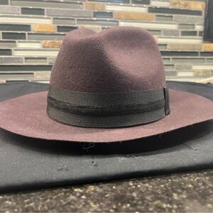Women’s Plum Fedora Hat